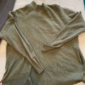 Green Tunic Sweater
